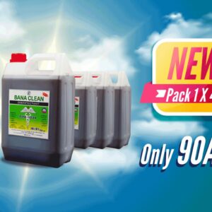 Pack Bana Clean Disinfectant 4X5L
