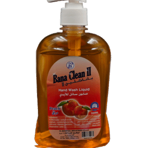 Bana Clean Hand Wash Peach 500ml